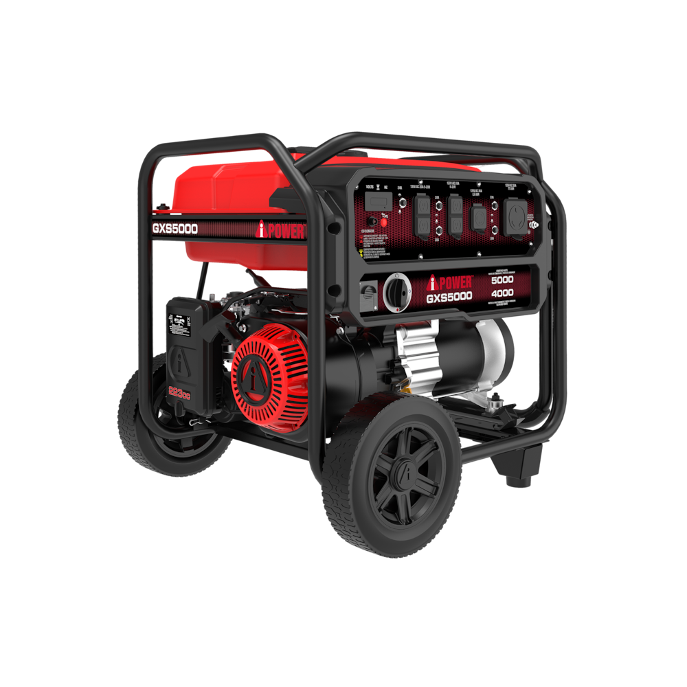 5000 Watt Portable Generator_4Dock